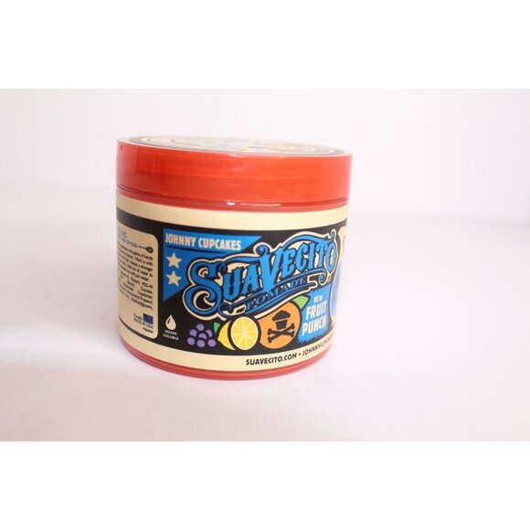 Suavecito Johnny Cupcakes Fruit Punch Scented Strong Hold Pomade 4 oz New - Picture 3 of 7